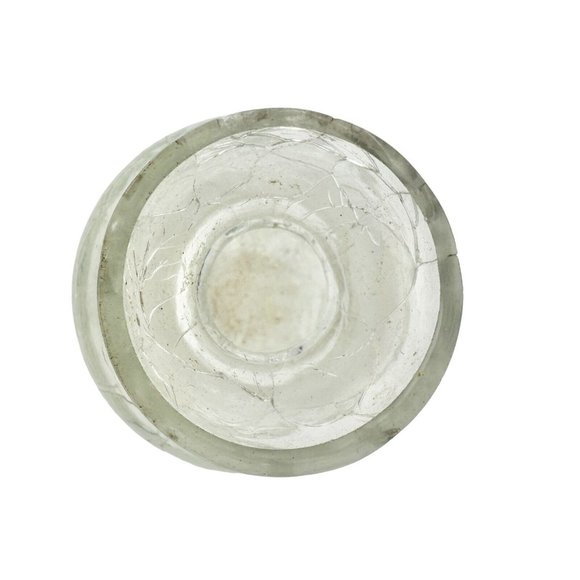 Set of 5 Vases Clear Glass Misc Shapes and Sizes - Picture 3 of 16